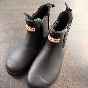 Hunter rubber Black Boots